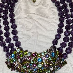 Heidi Daus “Dragons in Flight” Necklace